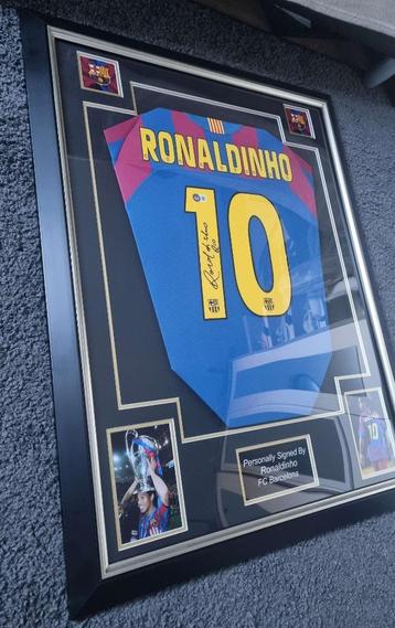 Gesigneerd 2006 Ronaldinho BECKETT COA Luxe lijst beschikbaar voor biedingen