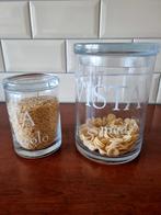 Riviera Maison provvista voorraadpotten, Huis en Inrichting, Ophalen of Verzenden, Gebruikt, Glas, Pot, Bus of Blik