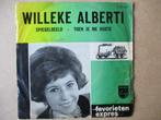 s5496 willeke alberti - spiegelbeeld, Cd's en Dvd's, Vinyl Singles, Ophalen, Gebruikt, 7 inch, Single