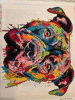 Diamond painting hond, Ophalen