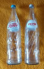 8 oude literflessen Pepsi cola jaren 80 ?, Verzamelen, Merken en Reclamevoorwerpen, Ophalen, Zo goed als nieuw, Overige typen