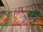 2 leuke geplastificeerde posters Winnie the Pooh, 40 x 50 cm, Gebruikt, Ophalen of Verzenden, Wanddecoratie