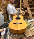 Handgebouwde Antonio Bernal Flamenco gitaar (blanca), Ophalen, Zo goed als nieuw, Klassieke of Spaanse gitaar, Met koffer