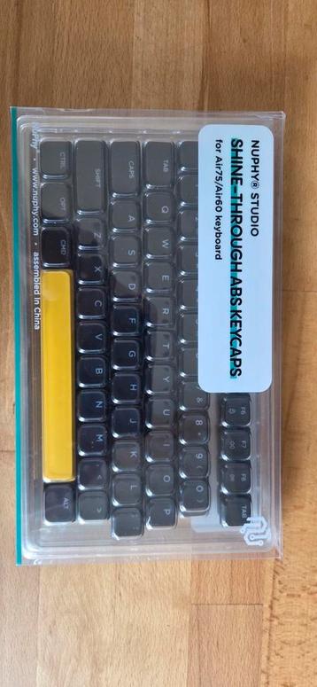 Nuphy Keycap Shine Through - Nieuw! beschikbaar voor biedingen