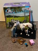 Schleich 42104 wasplaats Compleet!, Verzamelen, Ophalen of Verzenden, Zo goed als nieuw