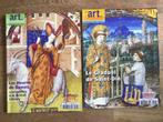 Art enluminure 33x tijdschrift Middeleeuwse handschriften, Boeken, Kunst en Cultuur | Beeldend, Ophalen of Verzenden, Zo goed als nieuw