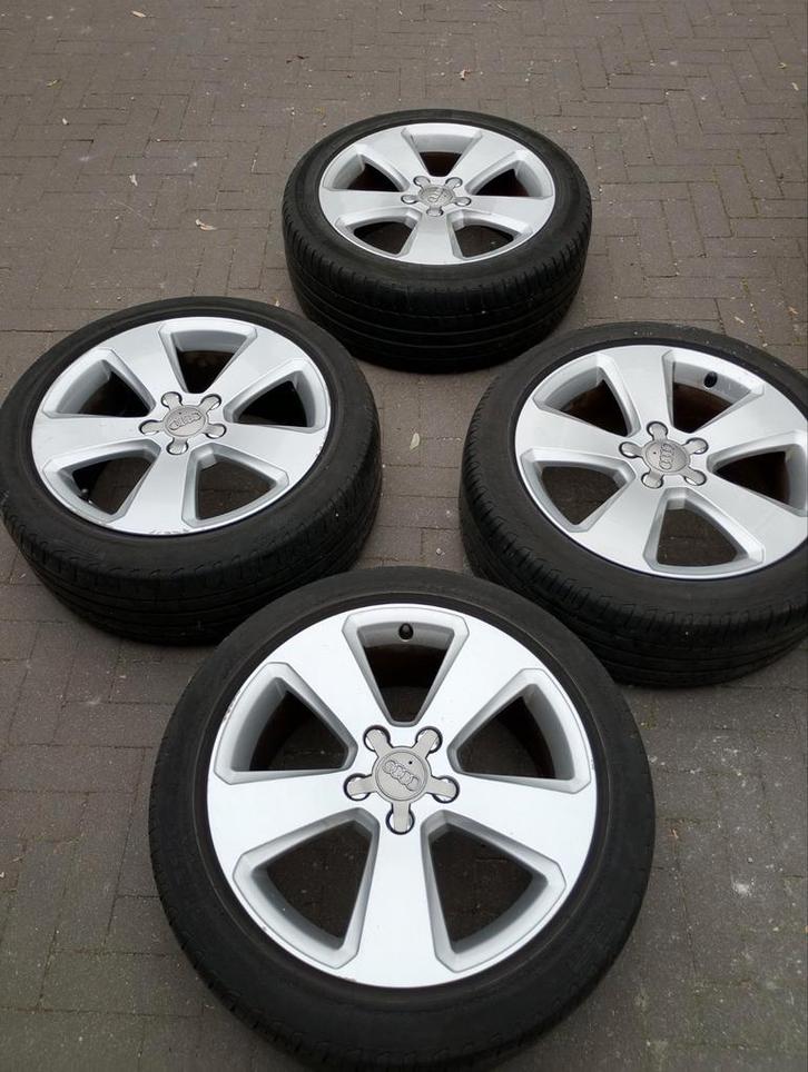 Audi A3 A4 velgen 17 inch 225 45 r17 mooie staat, Auto-onderdelen, Banden en Velgen, Zomerbanden, 17 inch, 225 mm, Ophalen