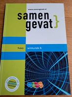 F.C. Luijbe - Samengevat havo Wiskunde A, HAVO, Ophalen of Verzenden, Nederlands, F.C. Luijbe
