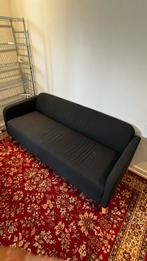 Driepersoons Bank - Donkergrijs - Ikea Linanas, Huis en Inrichting, Banken | Sofa's en Chaises Longues, Ophalen, Gebruikt, 150 tot 200 cm