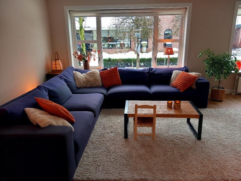 Lounche XL URBAN HOEKBANK 3.20 / 3.20 LANG, Huis en Inrichting, Banken | Bankstellen, Ophalen, Strak, Hoekbank, 300 cm of meer