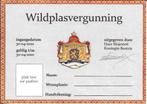 WILDPLASVERGUNNING Boomerang ongebruikt, Ophalen of Verzenden, Voor 1920, Ongelopen, Overige thema's