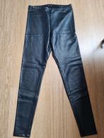Zwarte lederlook legging, Kleding | Dames, Ophalen of Verzenden, Zo goed als nieuw, Zwart, Legging