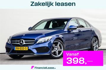 Mercedes-Benz C-Klasse 180 AMG Aut9, Navi, Leder, Camera, PD beschikbaar voor biedingen