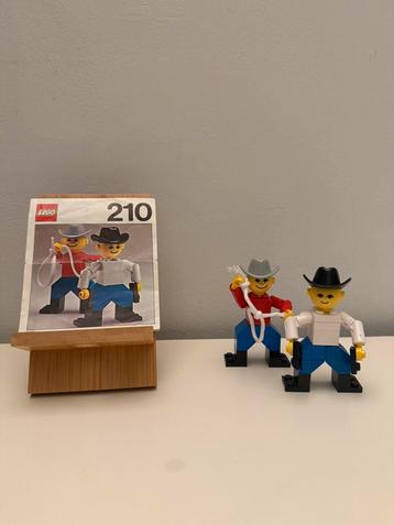Lego 210 Classic Cowboys. Jaar 1976. Kompleet beschikbaar voor biedingen