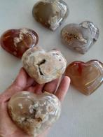 1,1 kg dikke Bloemagaat hartjes - geode - nr 7, Ophalen of Verzenden, Mineraal