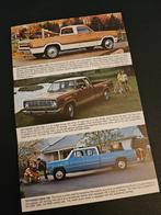 Brochure Dodge Pickups 1974 USA, Ophalen of Verzenden, Zo goed als nieuw, Overige merken
