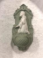 Antiek biscuit wijwaterbakje Joseph, Antiek en Kunst, Antiek | Religie, Ophalen of Verzenden