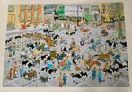 Jan van Haasteren puzzel - De Veemarkt - 2000 stukjes, Ophalen of Verzenden, Meer dan 1500 stukjes, Zo goed als nieuw, Legpuzzel