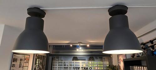 Ikea Hanglampen - Grijs - Set van 2, Antiek en Kunst, Antiek | Lampen, Ophalen