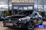 Mercedes A-klasse A250e AMG|PANO|18''|CAMERA|LED|SFEERVERL., Auto's, Gebruikt, 4 cilinders, Alcantara, Zwart