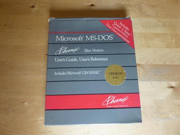 Microsoft MS dos 4.01 beschikbaar voor biedingen