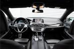 BMW 7 Serie 740i High Executive HUD 360 Camera Clima Cruise, Auto's, BMW, Origineel Nederlands, Te koop, Zilver of Grijs, 5 stoelen