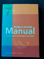 Publication manual of the American Psychological Association, Boeken, Studieboeken en Cursussen, Zo goed als nieuw, Verzenden
