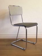 Vintage hoog glans Chroom 101 Gispen stoel, Ophalen, Gebruikt, Gispen, Metaal