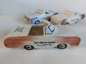 Opel Rekord Monnereau  Keramische Auto Asbakken - Set van 3 beschikbaar voor biedingen