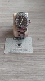 Longines Hydroconquest GMT Nieuwstaat. Bouwjaar 2017, Sieraden, Tassen en Uiterlijk, Overige merken, Staal, Ophalen of Verzenden