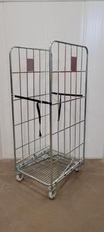 Zgan rolkar transportkar magazijnwagen rolcontainer trolley, Doe-het-zelf en Verbouw, 100 liter of meer, Ophalen of Verzenden