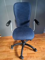 Bureaustoel, Ophalen, Zo goed als nieuw, Blauw, Bureaustoel