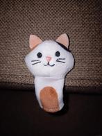 Hema poes vingerpopje., Ophalen of Verzenden, Zo goed als nieuw, Poes