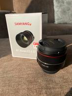 Samyang AF 85mm F1.4 EF (Canon) - Goede staat, Ophalen, Gebruikt, Standaardlens