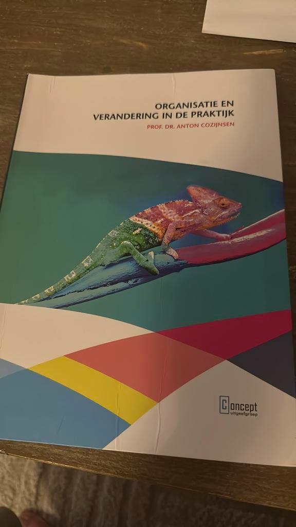 Anton Cozijnsen - Organisatie en verandering in de praktijk, Boeken, Wetenschap, Zo goed als nieuw, Sociale wetenschap, Ophalen of Verzenden
