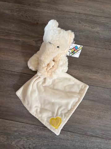 Olifantenknuffeltje met tutdoekje beschikbaar voor biedingen