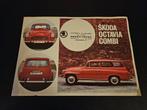 Leaflet Skoda Octavia Combi, Ophalen of Verzenden, Zo goed als nieuw, Overige merken