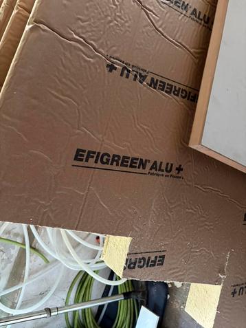 5x Pirplaten Efigreen Alu+ beschikbaar voor biedingen