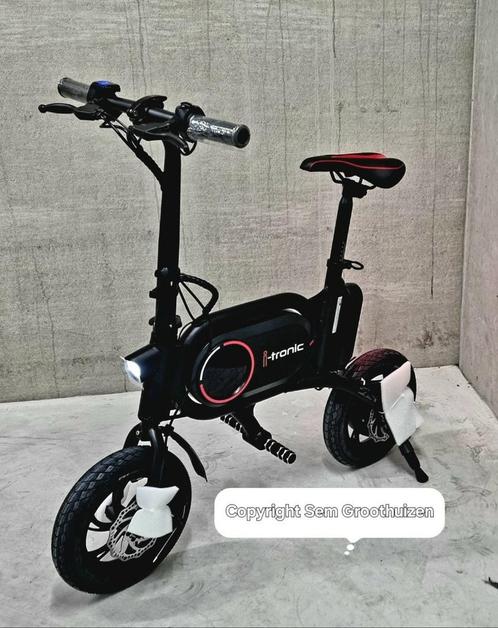Itronic - Elektrische vouwfiets - Nieuw in doos, Fietsen en Brommers, Steps, Nieuw, Elektrische step (E-scooter), Ophalen