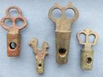 Bronzen tap kraantjes - 15e - 18e eeuw bodemvondsten, Ophalen of Verzenden, Brons
