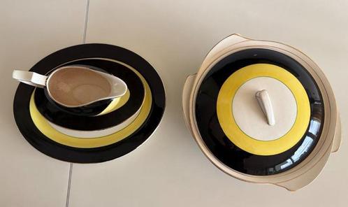 Art deco Crownford Burslem servies delen, Antiek en Kunst, Antiek | Servies compleet, Ophalen of Verzenden