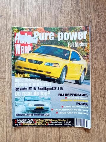 Auto Week nr.50 - december 1998 - Stefan van der Laan beschikbaar voor biedingen
