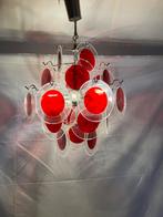 Vintage Vitosi inspired acryl hanglamp jaren 70 kroonluchter, Ophalen of Verzenden, Gebruikt, Glas, Minder dan 50 cm