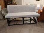 Nieuwe eetkamerbank 170cm beige grijze tweedstof €335, Ophalen, Drie, ., Nieuw
