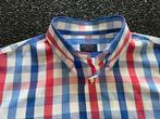 PAUL&SHARK, mt 42, mooi overhemd k.m., Kleding | Heren, Grote Maten, Overhemd, Blauw, Zo goed als nieuw, Verzenden