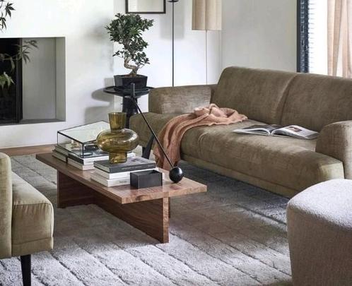 Vtwonen Angle salontafel noten bruin NIEUW!, Huis en Inrichting, Tafels | Salontafels, Nieuw, Minder dan 50 cm, 50 tot 100 cm