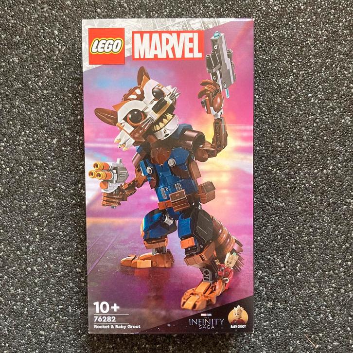 Lego 76282 Rocket & baby Groot - nieuw!, Kinderen en Baby's, Speelgoed | Duplo en Lego, Nieuw, Lego, Complete set, Ophalen of Verzenden