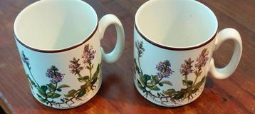 Twee nieuwe mokken Villeroy & Boch uit serie Botanica DE beschikbaar voor biedingen