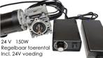 Elektromotor - Reductiemotor met regelbaar toerental, Doe-het-zelf en Verbouw, Motoren, Verzenden, Nieuw, Elektromotor, Minder dan 1400 rpm