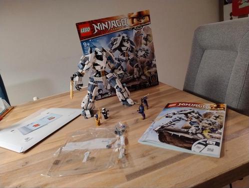 Lego 71738 - Ninjago - Zane's Titanium Mecha, Kinderen en Baby's, Speelgoed | Duplo en Lego, Zo goed als nieuw, Lego, Complete set
